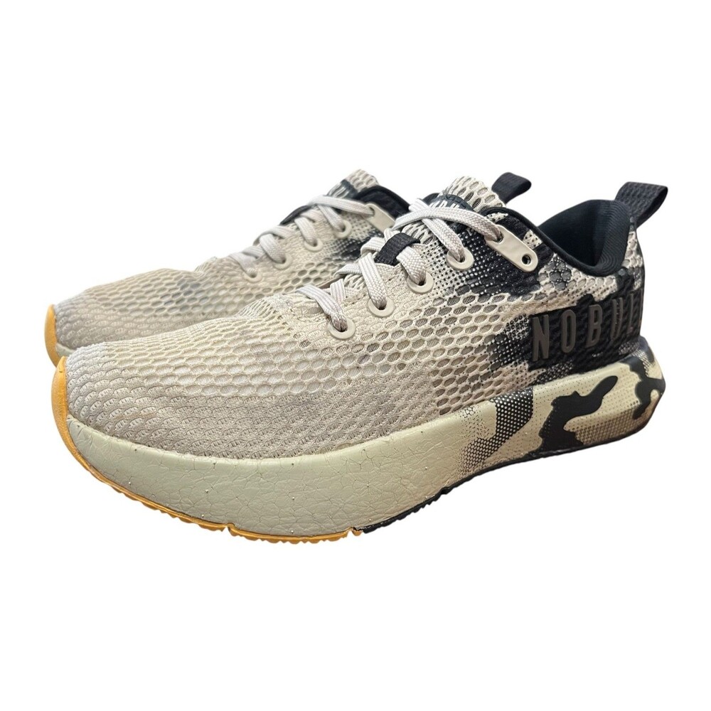 Nobull Drive Mesh Beige Camo Sneaker W7.5 / M6 Lightweight Hybrid Training